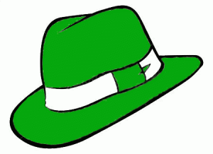 cartoon-hat-green